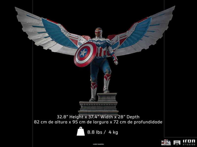 เปิดจอง : Captain America Sam Wilson (Complete Version): Legacy Replica 1/4 Scale