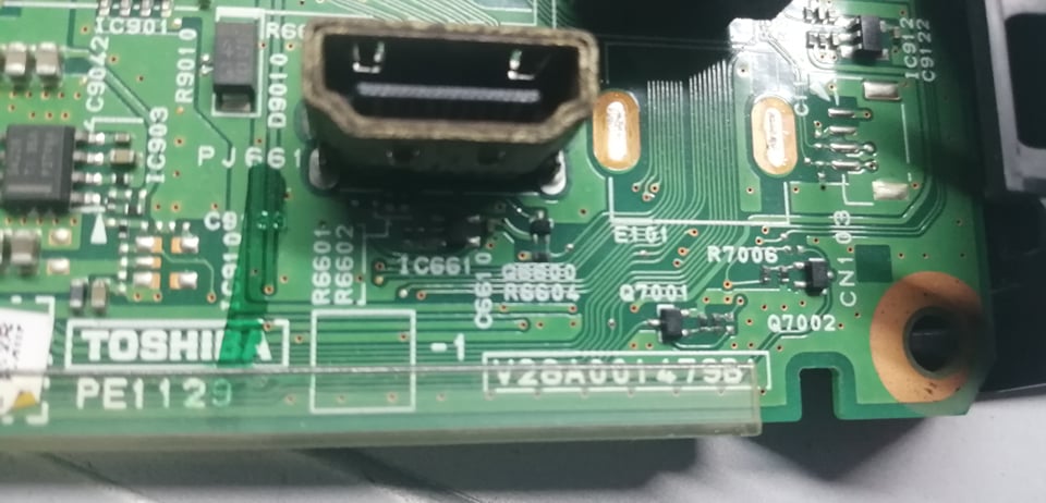 เมนบรอด โตชิบ้า รุ่น 32p 1300vt