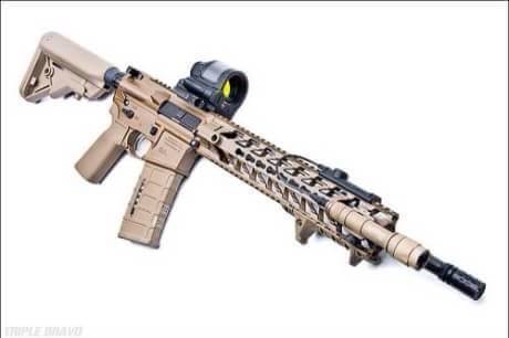 New.ชุดหน้า Fortis REV Cmmg.22 12นิ้ว - งาน CNC น้ำหนักเบาเพียง 25กรัม - ใช้ติดตั้งกับแกน Delta Ring ได้เลย (ดูตามรูป) - มีช่องสำหรับอุปกรณ์ Keymod - มีราง20mm มาตรฐาน - มีช่องหูกวิน 4 ช่อง - มีสีดำ/ทราย ราคาพิเศษ