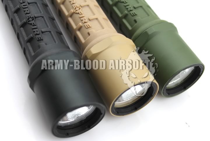 SureFire G2 Q5 LED Flashlight (BK/DE/OD)