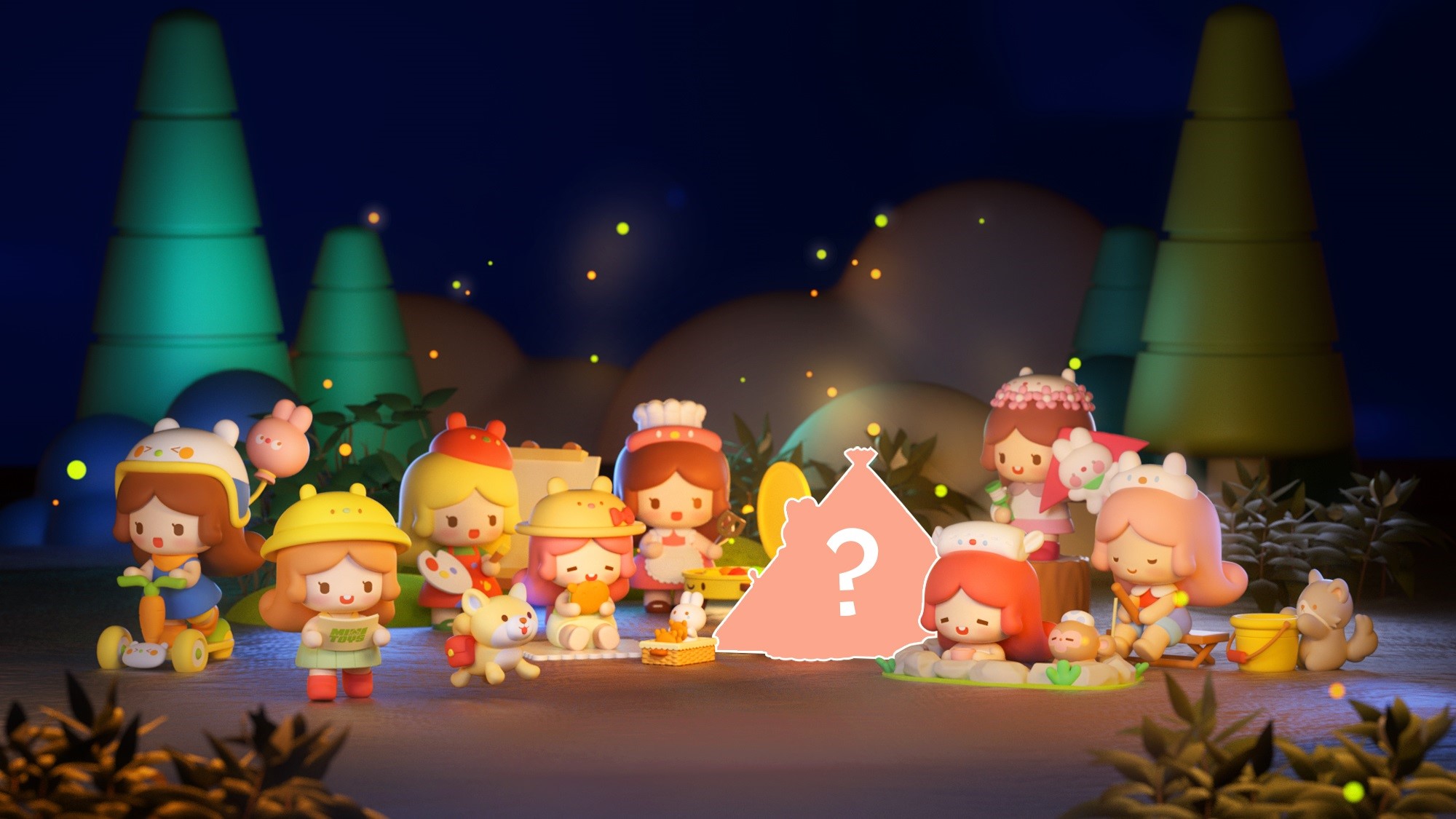 เปิดจอง : Bunny Outing (Set of 9)
