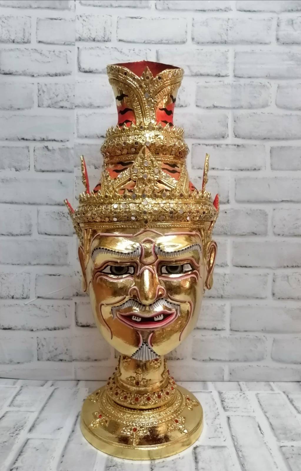 เศียรพ่อแก่ ขนาดครอบ