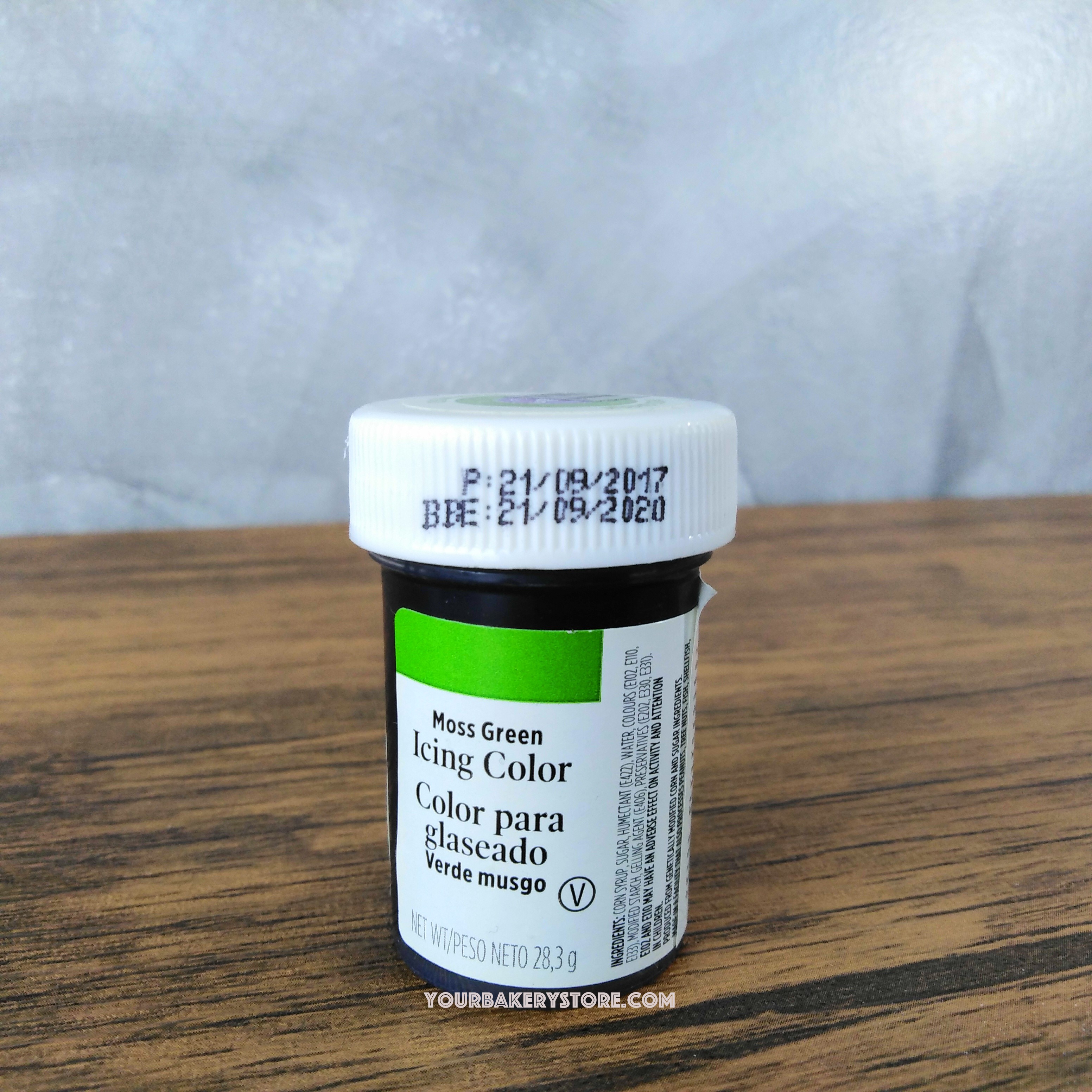 ไอซิ่งคัลเลอร์ Moss Green ตรา วิลตัน 28.3g.