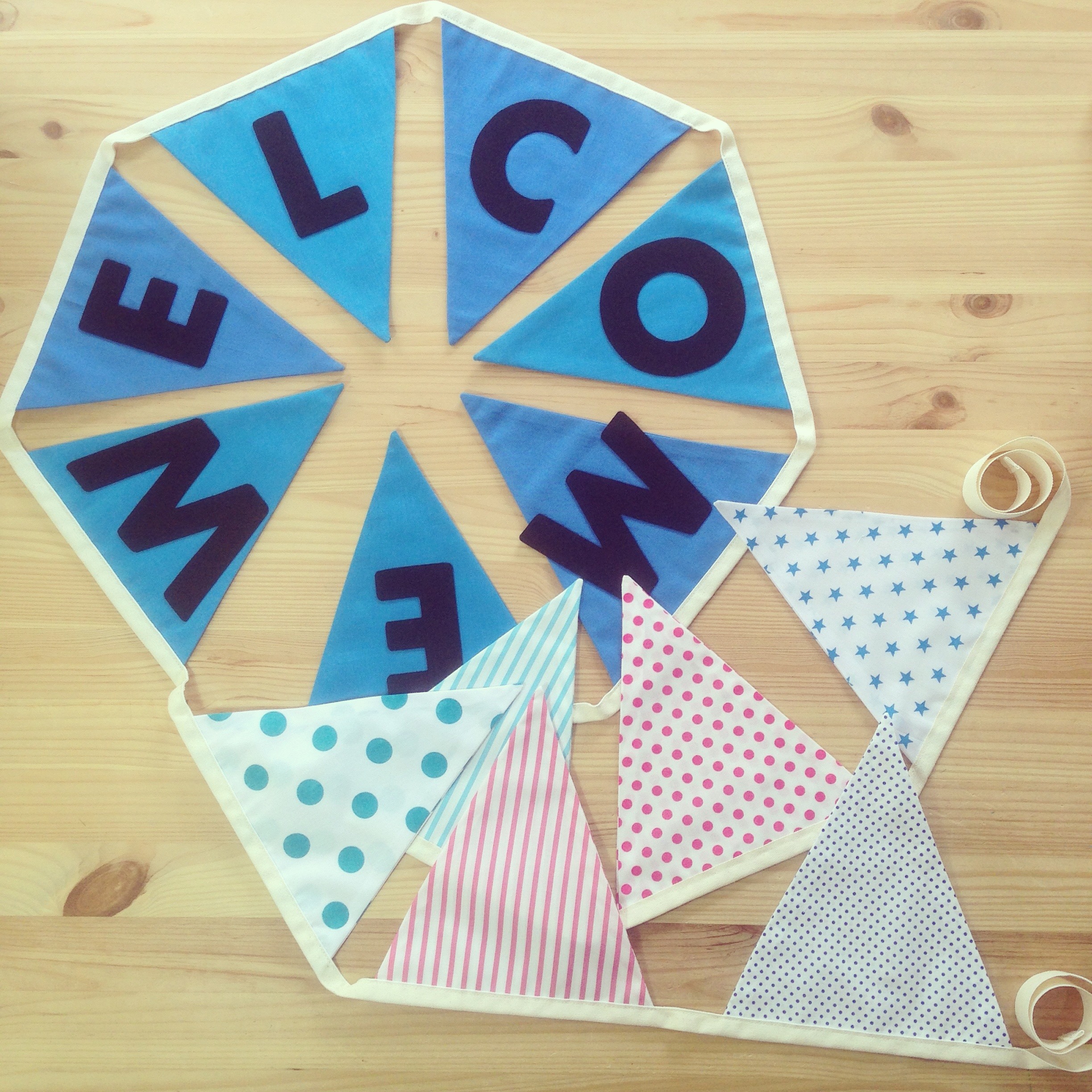 ธงราว WELCOME