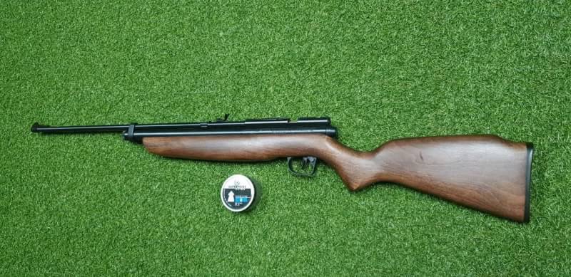 New.ปืนยาวอัดแก๊สCrosman2260 SherDan 5.5mm.cal. Co2 Air Rifle เบอร์2 ✔SP 600Fps+ ✔Weight น้ำหนัก 2.75g ✔body Wood งานไม้สวยงาม ✔ระบบ ขึ้นลำลูกเลื่อนยิงทีละนัด ✔ระยะหลังผล 35-45m. ไกล 50m+ ✔Co2 12g 1 หลอดยิงได้~ 50