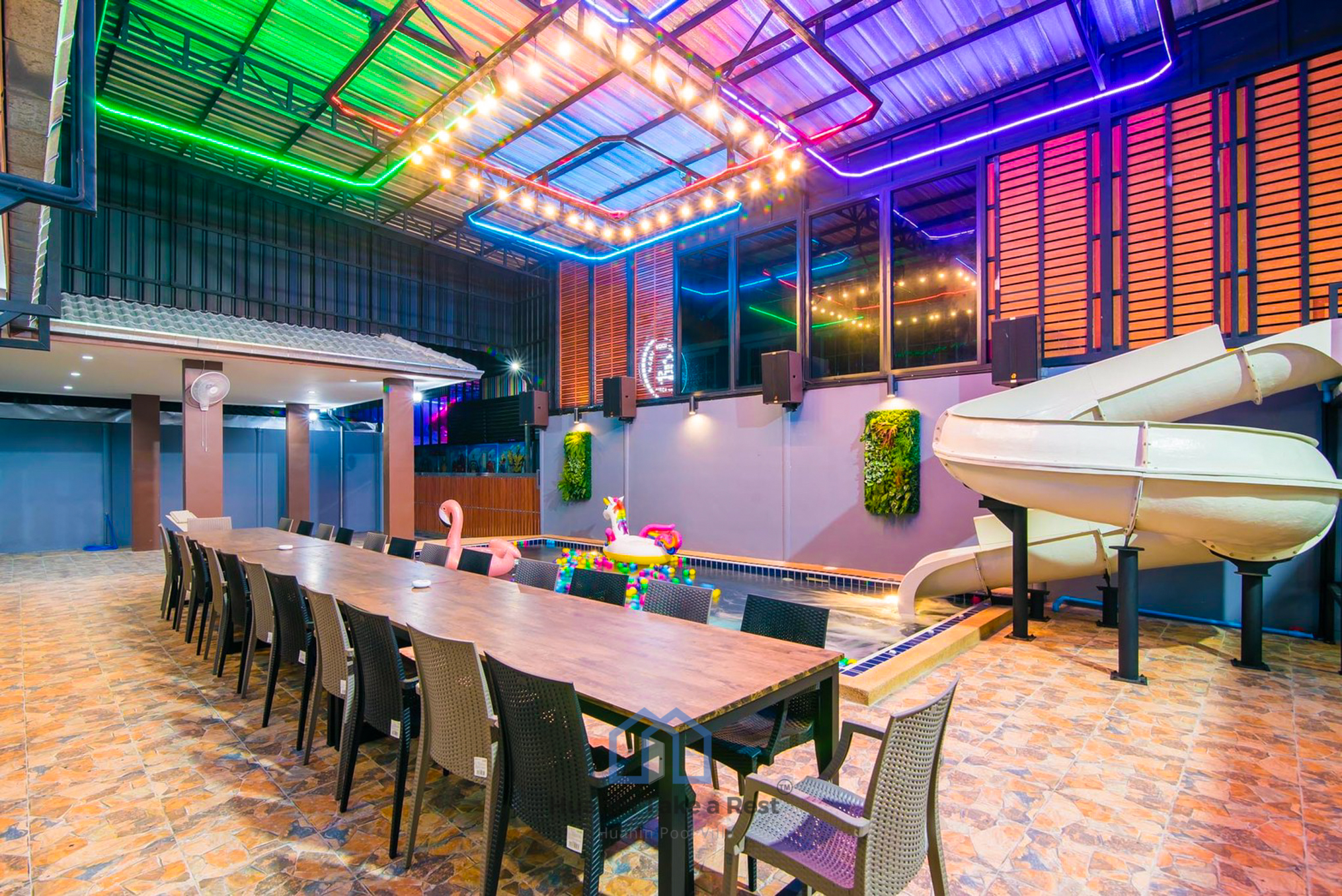 HR6017 บ้านพักชะอำ บ้านพีพี พูลปาร์ตี้