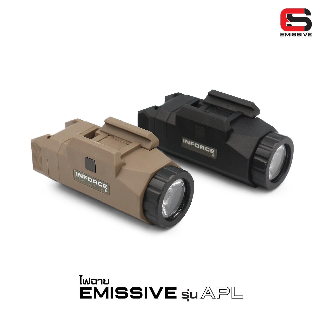 (clap)สินค้าเข้ามาแล้วค่ะ (fire)ไฟฉาย Emissive รุ่น APL ตัวยาว 🍁 ตัวเรือนผลิตจาก Polymer เกรดคุณภาพ 🍁 หลอด LED ความสว่าง 200 lumens 🍁 2 functions : Constant / Strobe Runtime : 1-1.5 hours. Battery : 1 * CR123a Battery ( แถมฟรี ) Di