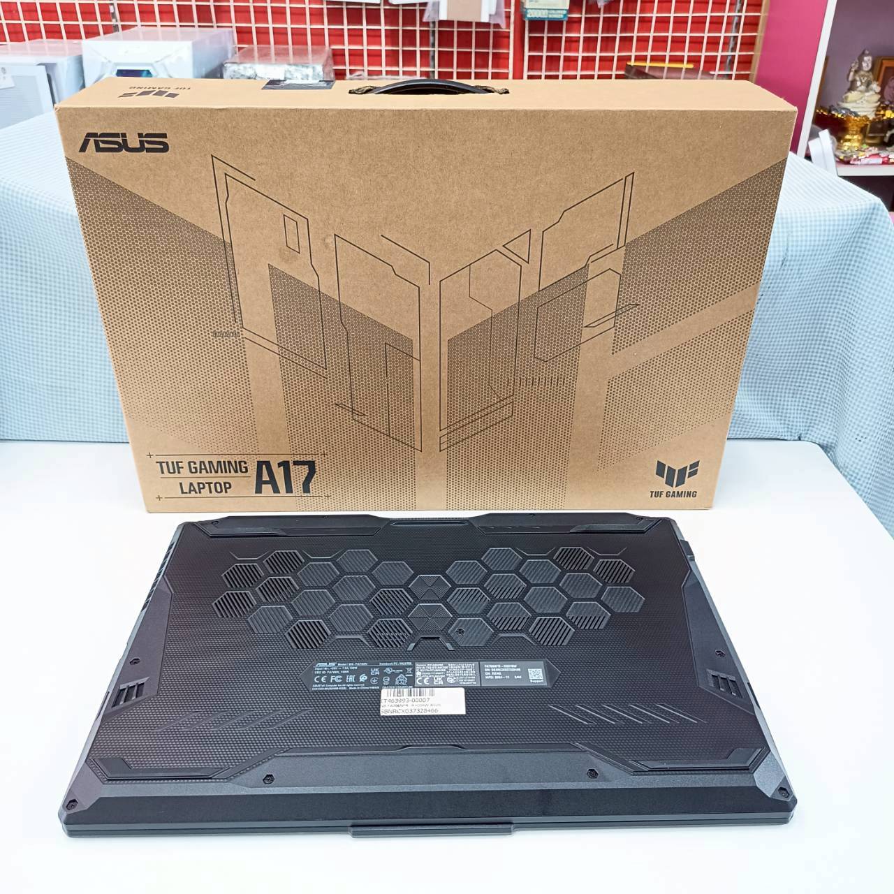 ASUS TUF GAMING A17 FA706NFR-HX016W สภาพเครื่อง 85% ประกันศูนย์ 29/03/2027
