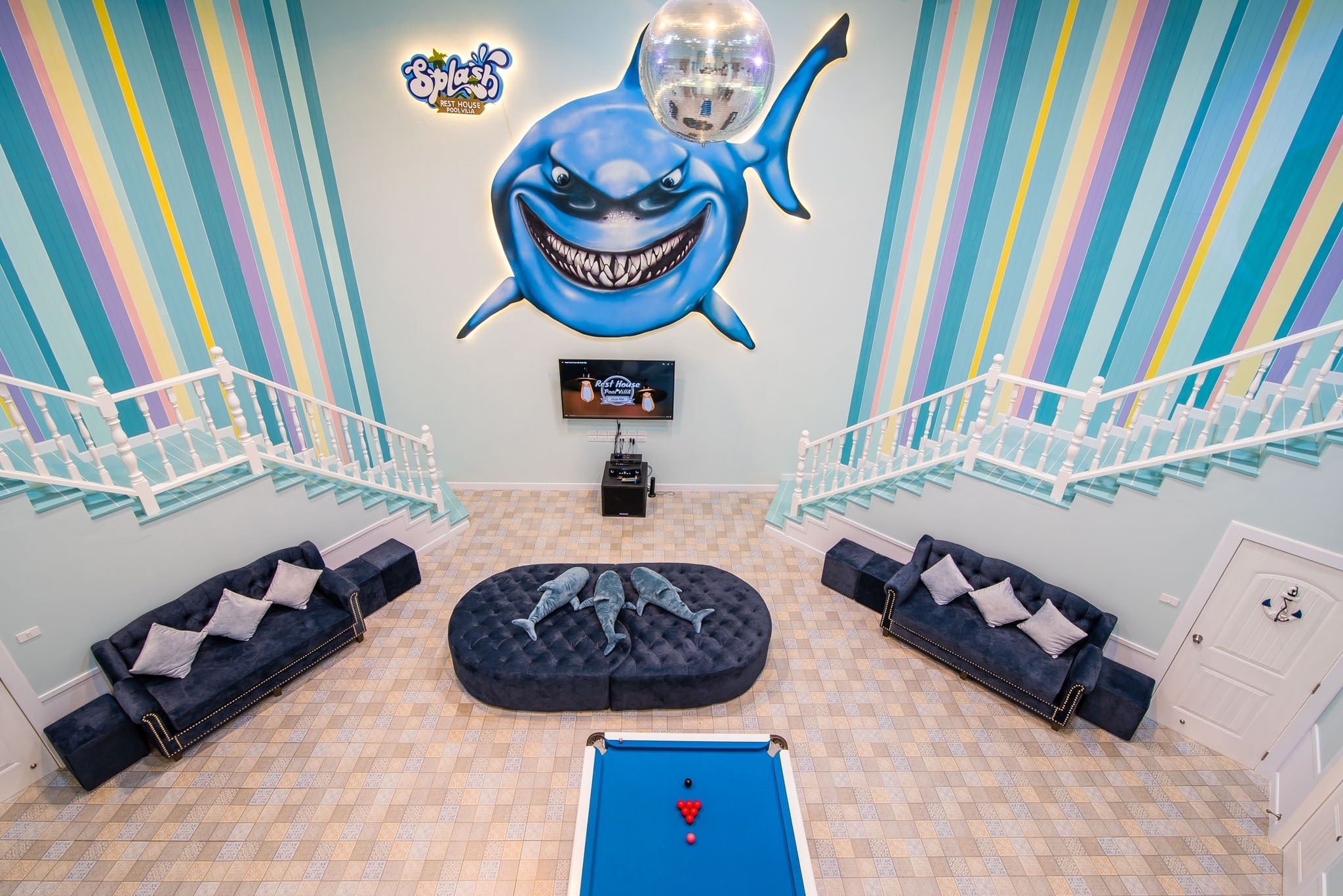 HR7005 บ้านพักชะอำ บ้านพาสเทล