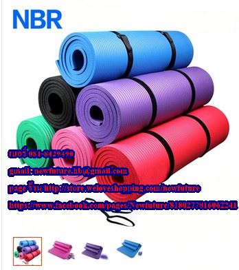 Y-007เสื่อโยคะรุ่นNBRขนาด ความหนา +นุ่ม 15 MM ฟิตเนส yoga โยคะ ทิลาทิส เพาะกาย เล่นกล้าม กีฬา
