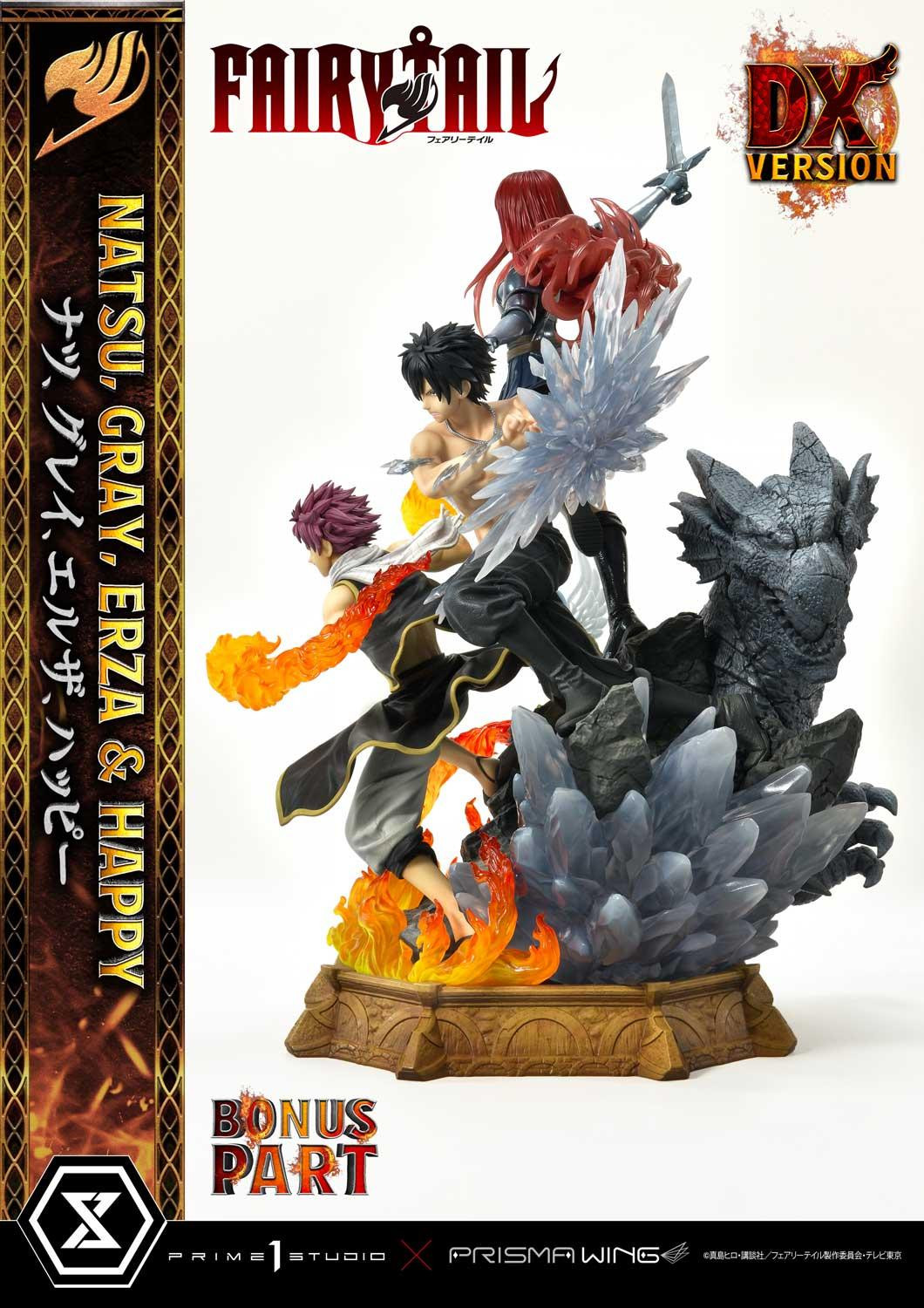 เปิดจอง : Natsu, Gray, Erza, Happy: Fairy Tail Concept Masterline TV animation (Deluxe Bonus)
