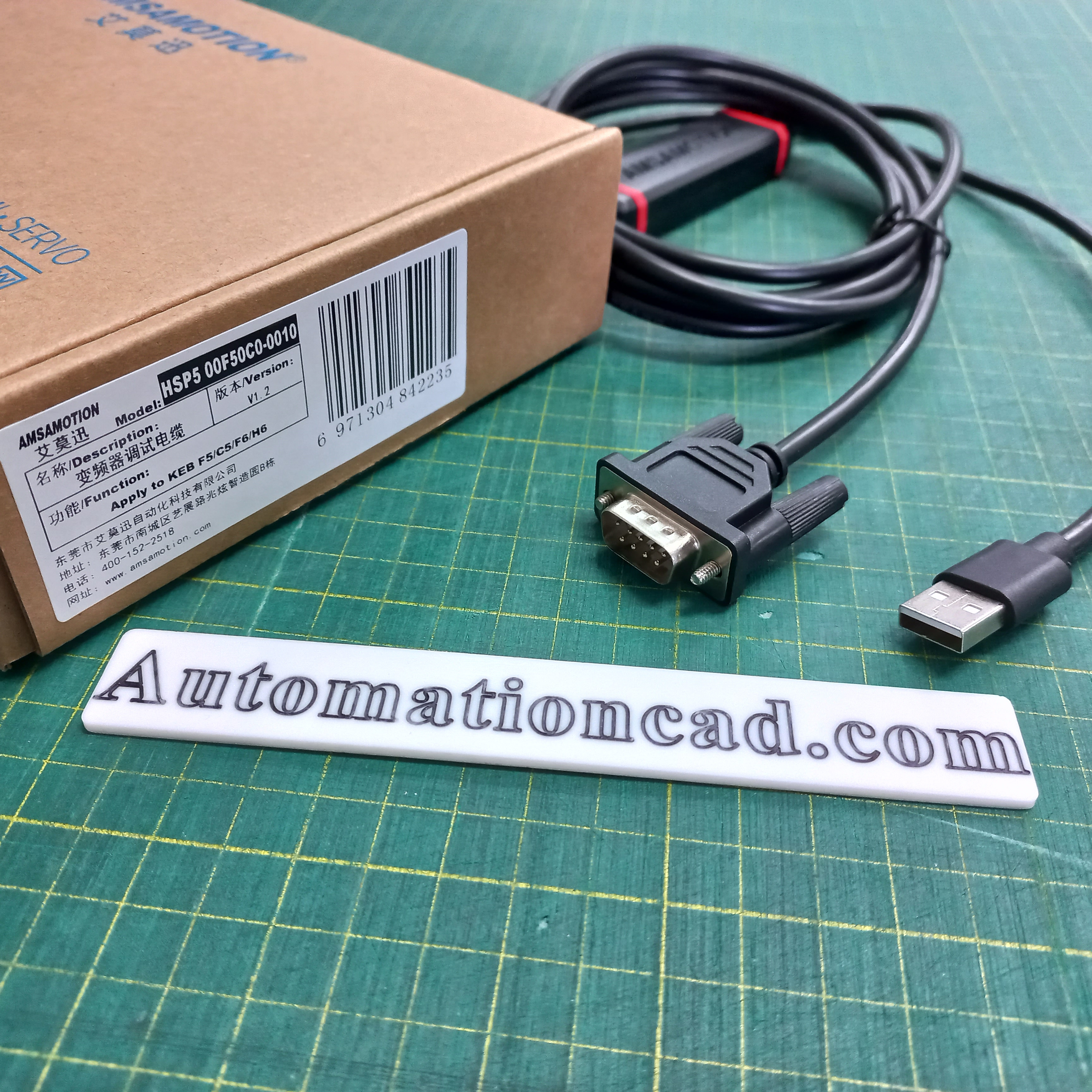 สายลิ้งค์โปรแกรม อินเวอร์เตอร์ KEB INVERTER รุ่น F5/C5/F6/H6 Download cable