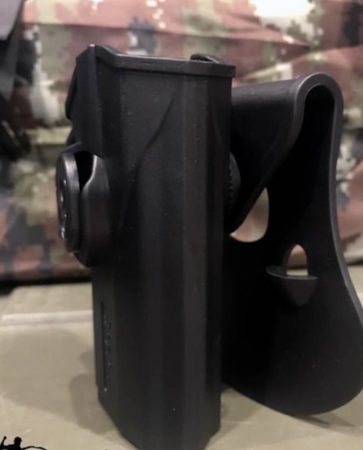 Sig P320 ซองปืนที่เจ้าหน้าที่ตำรวจใช้มากที่สุด‼️‼️ ✔️ซองปืนโฟลิเมอร์แท้ 100% ✔️ซองปืนแบบล็อก 2ชั้น ป้องกันผู้ไม่หวังดีแย่งปืน🔫 ✔️ซองปืนเหน็บเข็มขัดล็อกแน่น วิ่งได้ไม่ต้องกังวลปืนหล่น‼️😊😊 ✔️ซองปืนเพื่อตำร