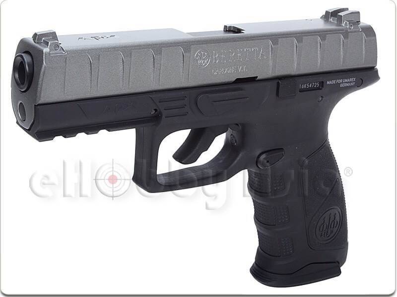 New.Umarex BERETTA APX CO2 6mm Airsoft Pistol (GK099, Metal Gray) ราคาพิเศษ