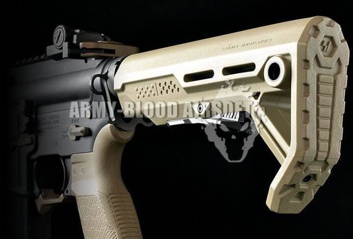 New.Strike Industries Viper Mod 1 Mil-Spec Carbine Stock for M4 Cmmg / M16 5.56 Series Black / Red ราคาพิเศษ
