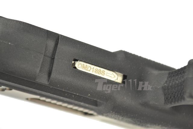 Glock35 T3 Gen4 สไลด์เงิน ท่อทอง เฟรมดำ WE
