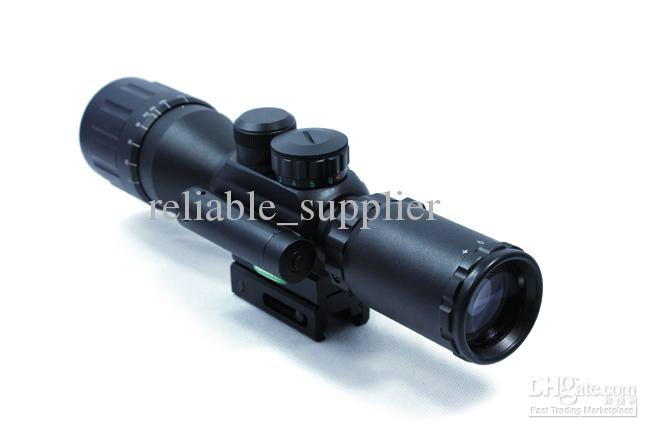 JGBG Accurate M8 3.5-10x40 AO Red&green illuminated compact scope with red laser sight