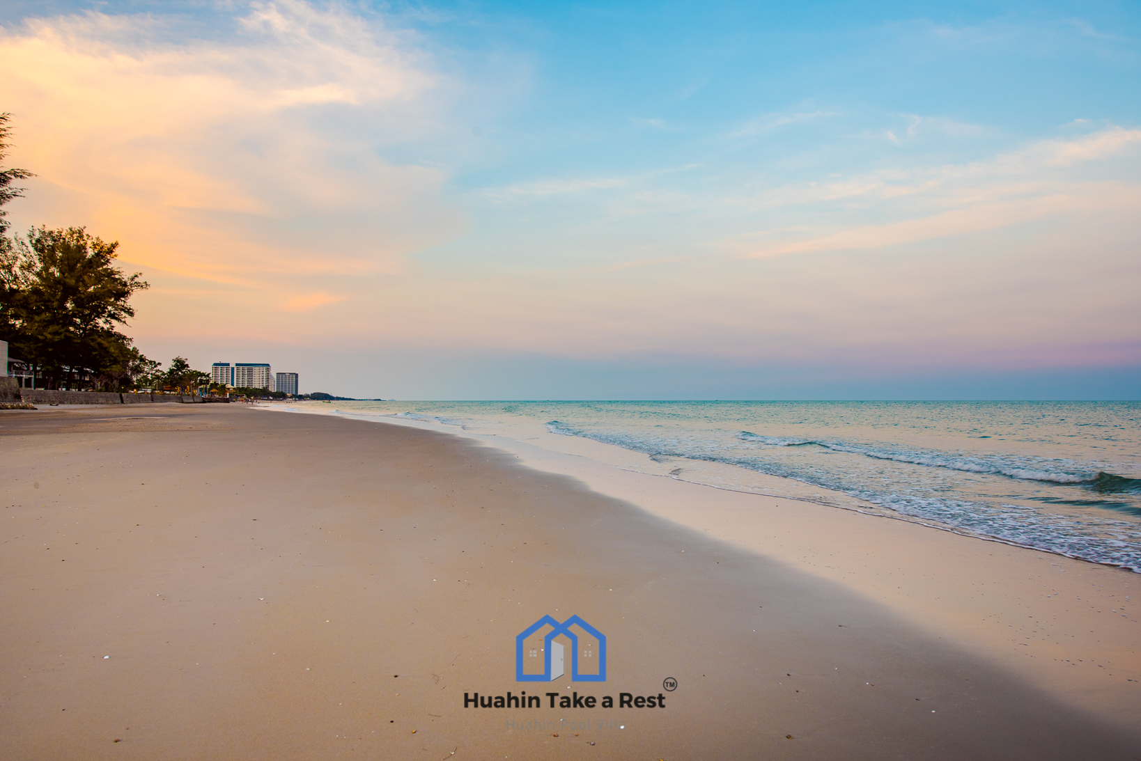 HR15039 บ้านพักติดทะเลหัวหิน The Premium Beach Villa Hua Hin