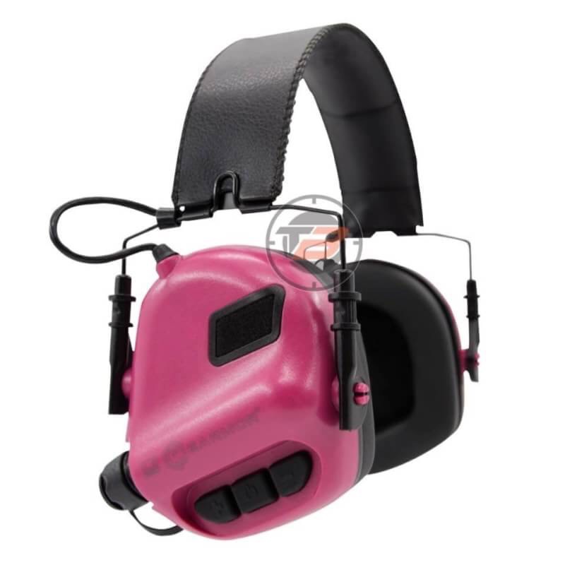 New.EARMOR M31 หูฟังตัดเสียงปืน ขยายเสียงพูด สีเขียว / สีทราย / สีดำ / เทา / ชมพู ตัดเสียงดังที่เกิน 88Dbs เช่น เสียงปืน เสียงเครื่องจักร ซึ่งเป็นเสียงที่ดังอันตรายต่อประสาทการรับฟังของมนุษย์ เเต่ขยายเสียงพูดคุย กันน้ำระดับ IPX-5 ใช้ถ่าน AA x 2 ระบบปิดอัต