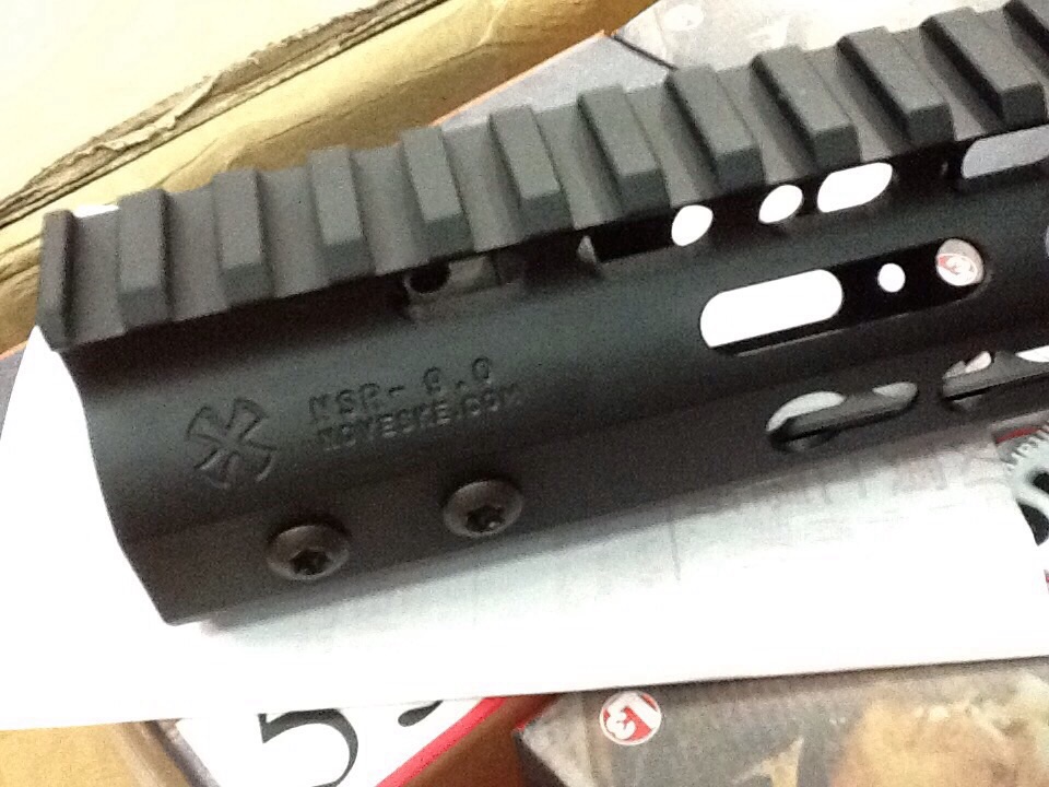 New.Noveske NSR 9" Rail Handguard KeyMod inter-locking rail system (BK)prev next ราคาพิเศษ