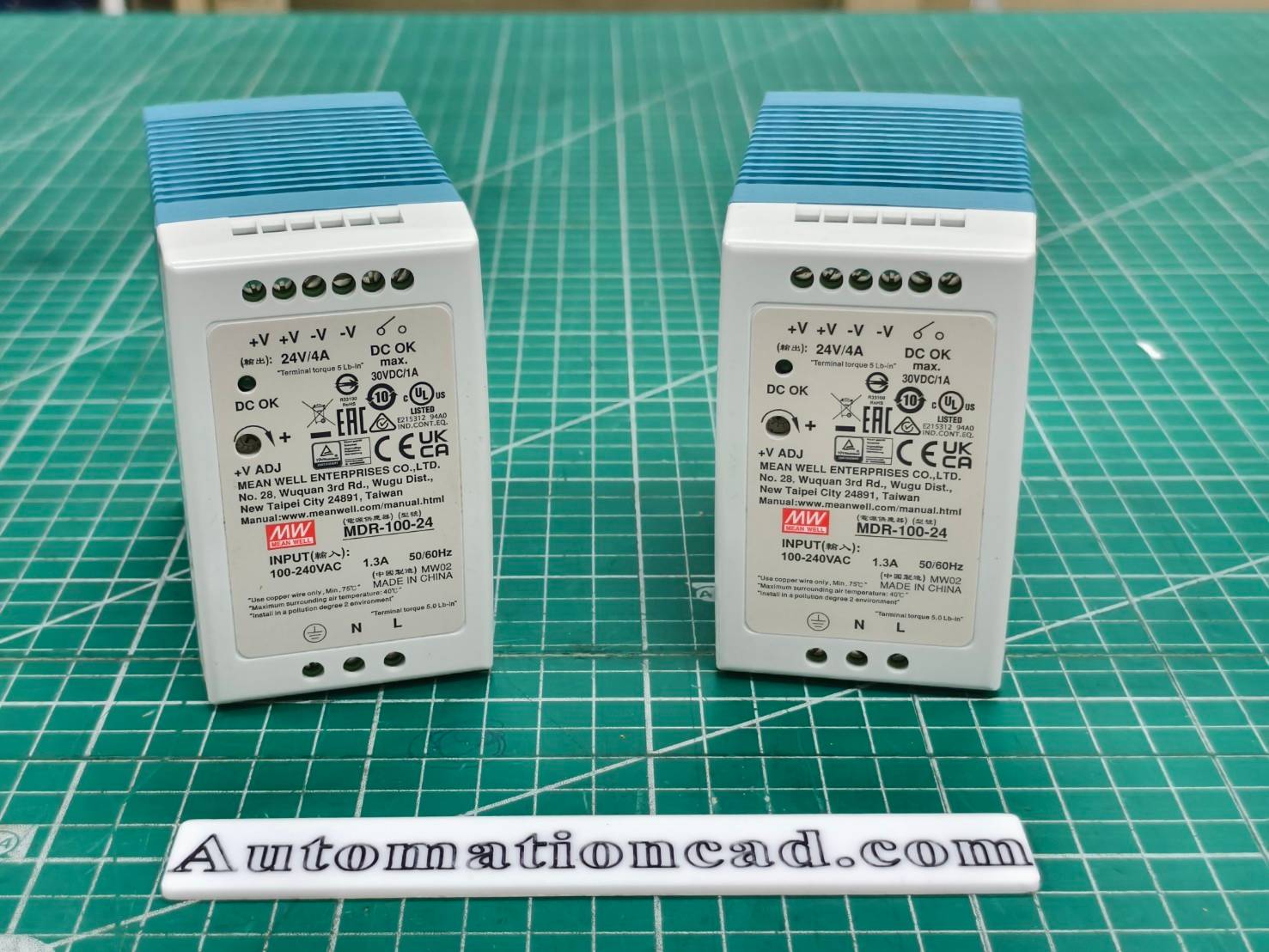 พาวเวอร์ซัพพลาย MDR-100-24 Meanwell 24VDC 100W Switching Power Supply