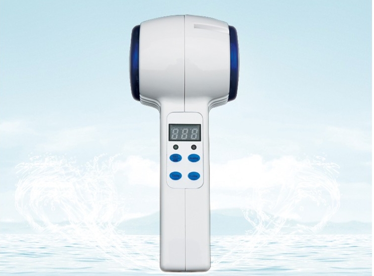 HE-115เครื่องนวดหน้าอัลตร้าโซนิค ระบบร้อน-เย็น 2in1 แบบมีหน้าจอ LCD แสดงผลการทำงาน