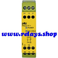 774051 PILZ PNOZ X7.1 24VAC/DC 1n/o 1n/c LiNE iD : RELAYS.SHOP