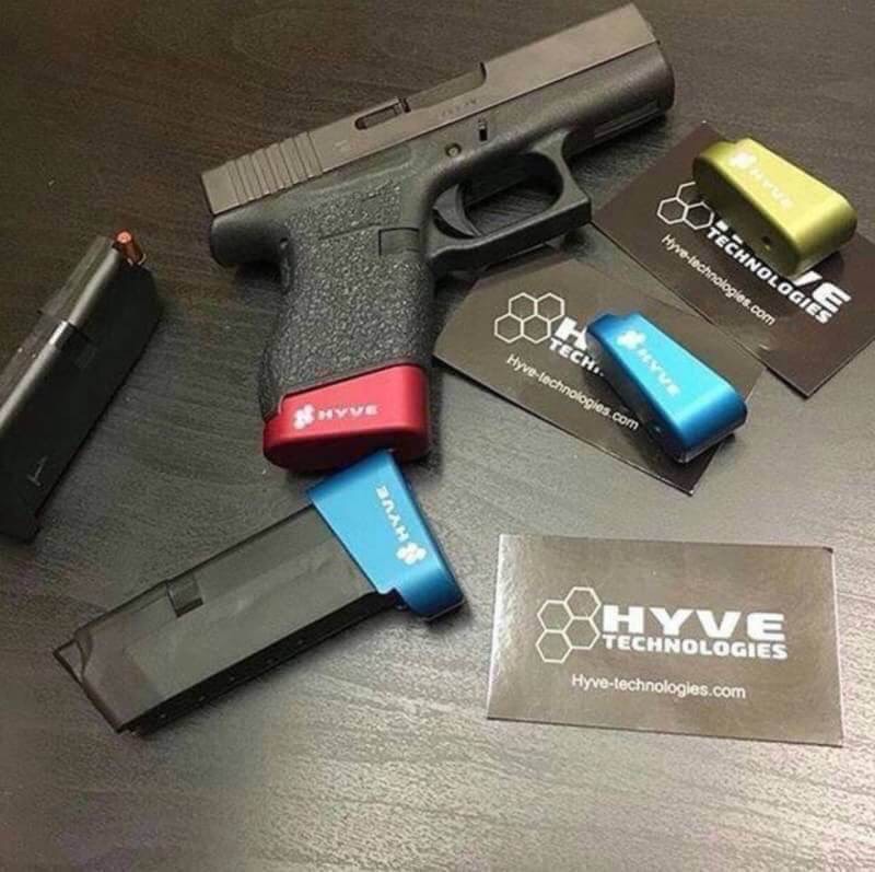New.ปิดท้ายสไลด์แต่ง / ส้นแม็ก เพิ่ม 2นัด ใช้กับปืน GLOCK43 / ซองปืนพกใน Cytac GLOCK43 ราคาพิเศษ