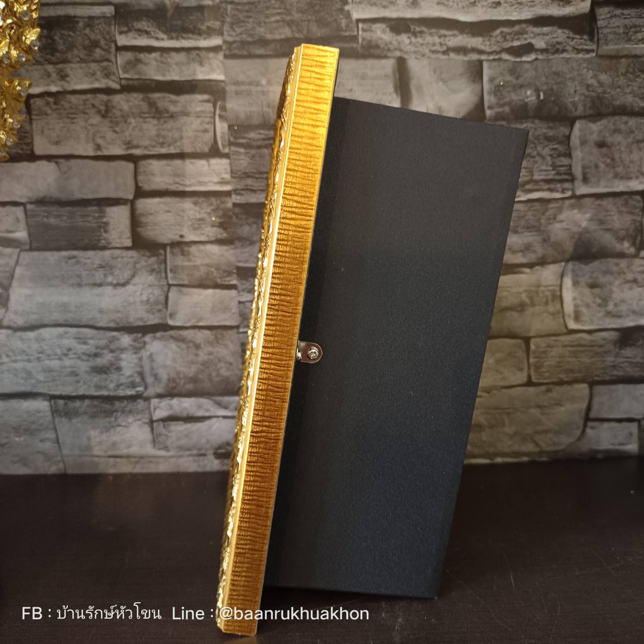 หัวโขนจิ๋ว พร้อมกรอบไม้ลายไทย (หนุมาน)