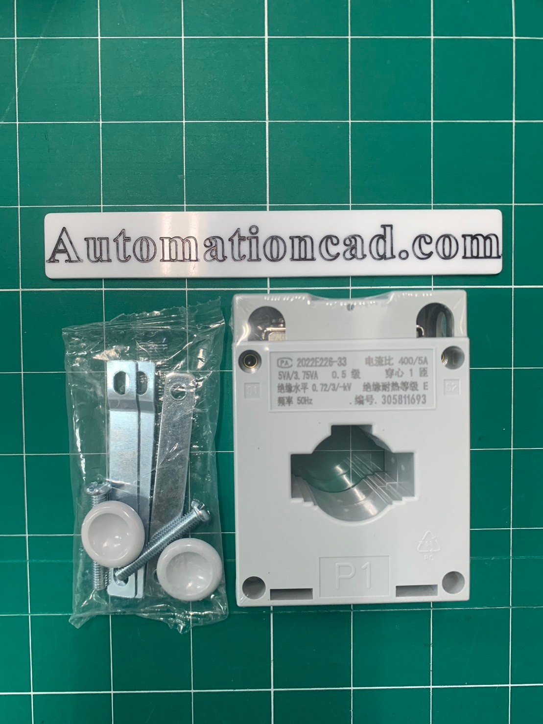 หม้อแปลงกระแสไฟฟ้า CT 400/5A CHINT BH-0.66 30I Class 0.5 Current Transformer