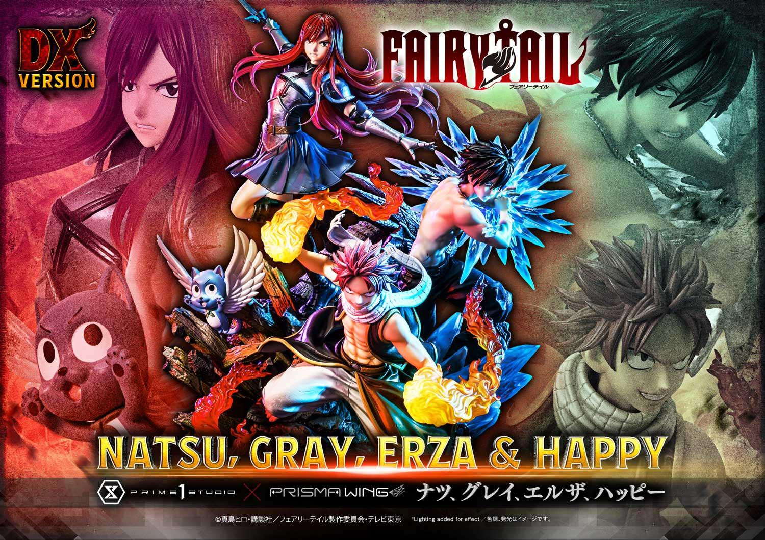 เปิดจอง : Natsu, Gray, Erza, Happy: Fairy Tail Concept Masterline TV animation (Deluxe Bonus)