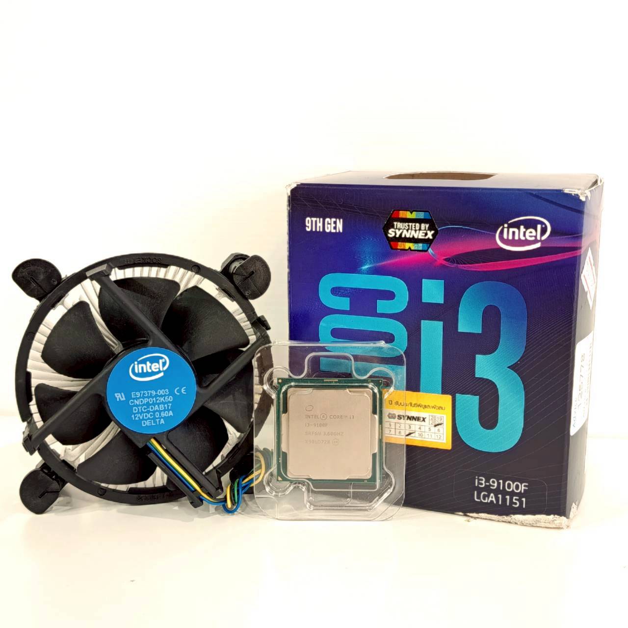 CPU Core i3-9100F ประกัน 2 เดือน