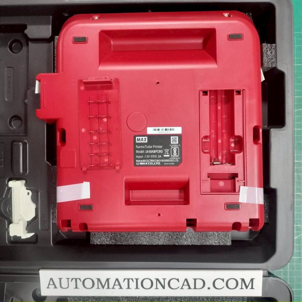 เครื่องพิมพ์ปลอกสายไฟ MAX LM-550A3B LETATWIN พิมพ์ผ่านแป้นพิมพ์ / ต่อ Computer ก็ได้ รุ่นใช้ถ่านแบบชาร์จได้