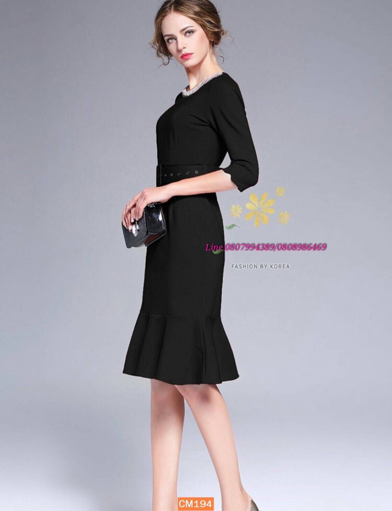 ชุดผ้าไทยสีดำ ชุดแซกผ้าไทยชุดแซกผ้าไทยผ้าพื้นเมืองดำ เดรสสไตน์เกาหลี ชุดทำงานเกาหลีสีดำ เดรสเกหลีสีดำพร้อมส่ง