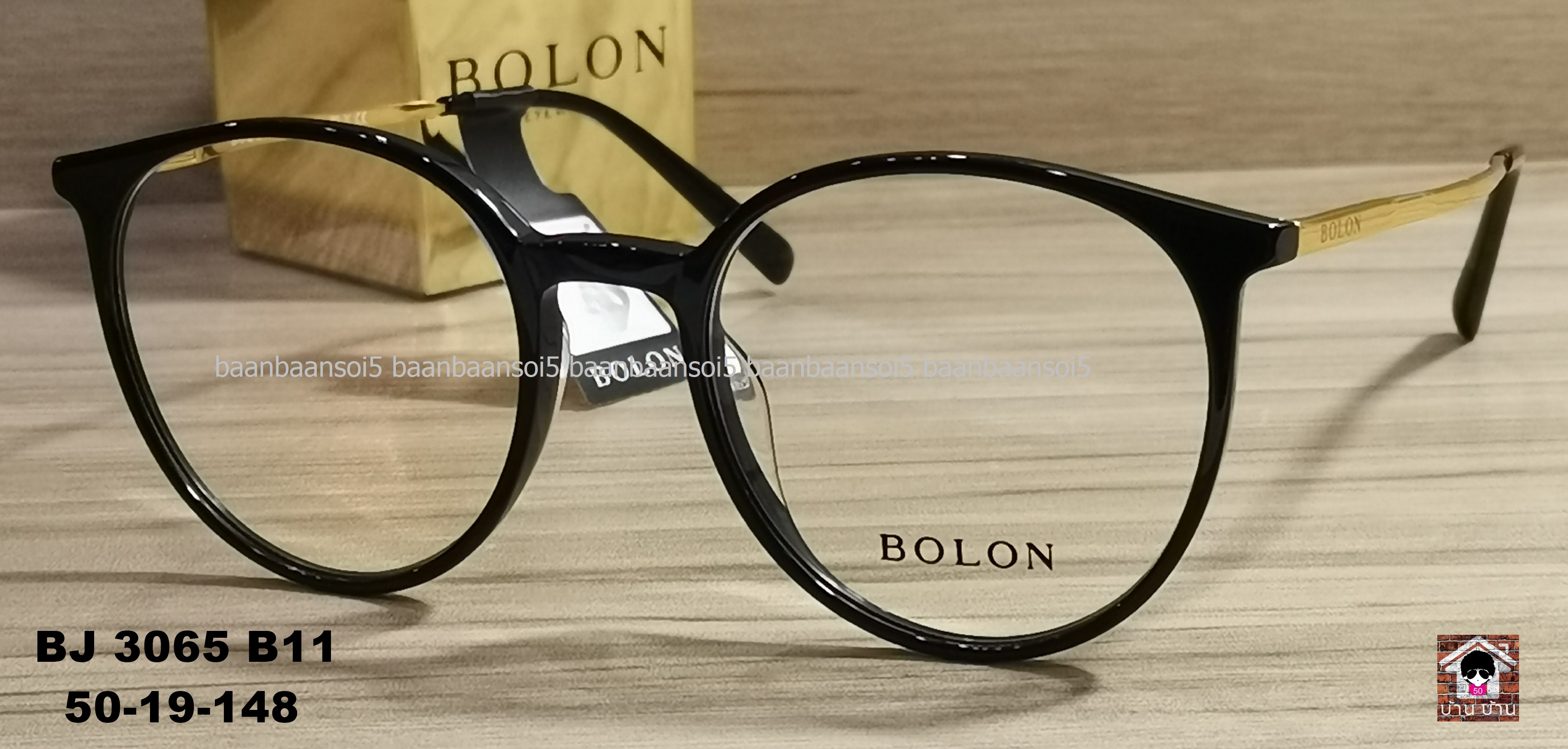 Bolon BJ 3065 B11 โปรโมชั่น กรอบแว่นตาพร้อมเลนส์ HOYA ราคา 3,990 บาท