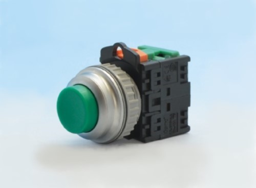 ปุ่มกด Push Button Switch 1NO TEND สวิตซ์กดหัวนูน รู 30 mm