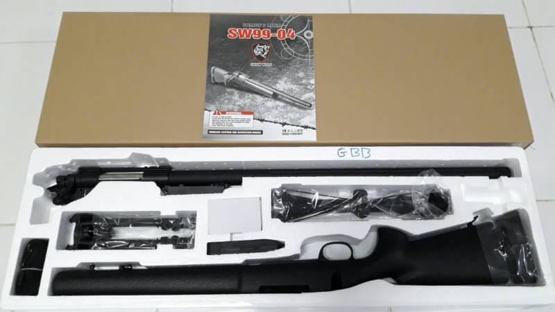 New.สไนเปอร์ M24 ระบบ GBB มาพร้อมสโครป / ขาทราย ครบชุด แม่น แรง สวย ราคาพิเศษ