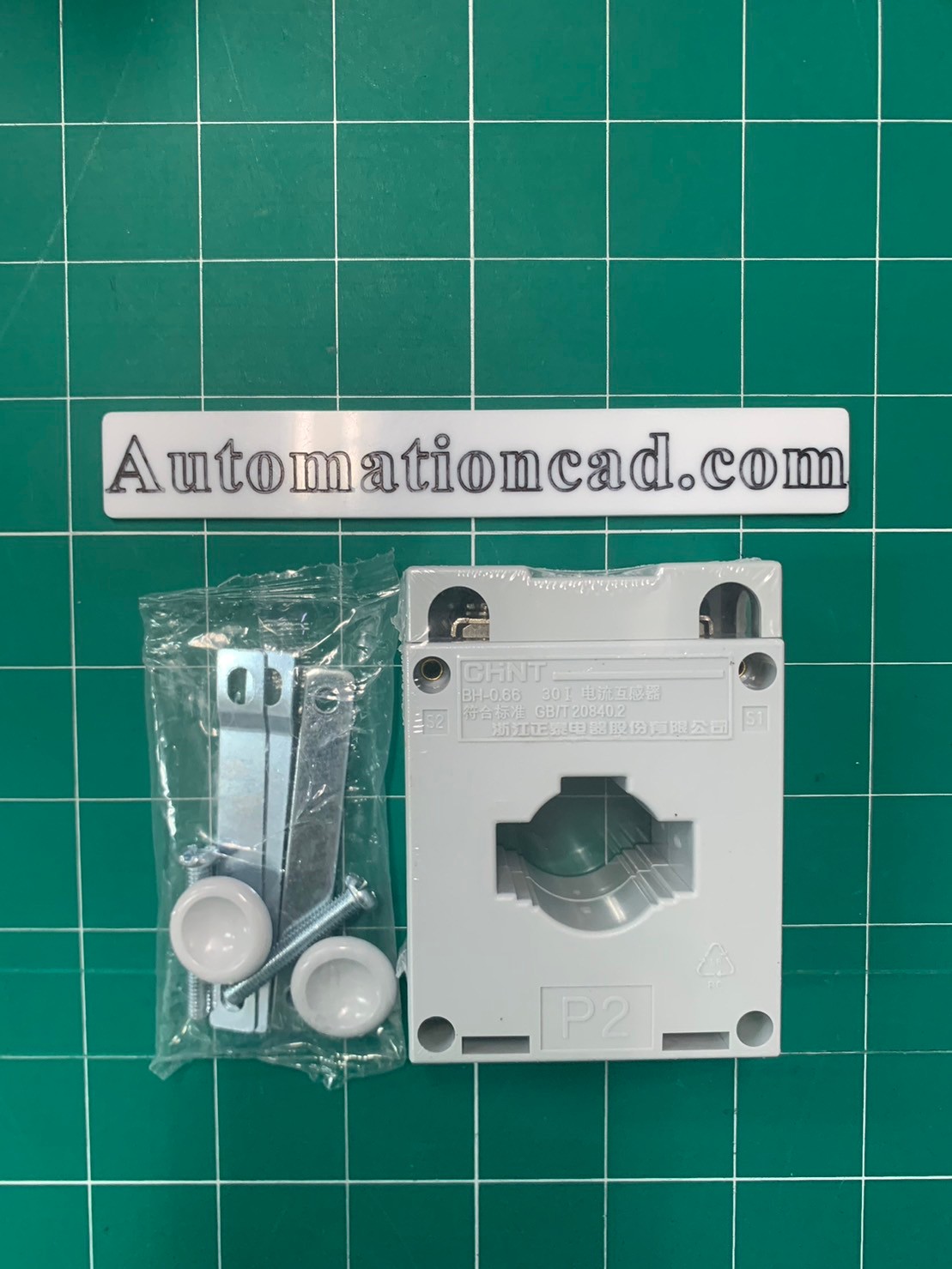 หม้อแปลงกระแสไฟฟ้า CT 400/5A CHINT BH-0.66 30I Class 0.5 Current Transformer