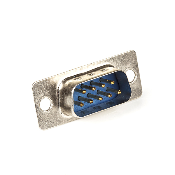 คอนเนคเตอร์ DB9 ตัวผู้ หัวคอนเนคเตอร์ เปลือกพลาสติก 9 Pins Connector