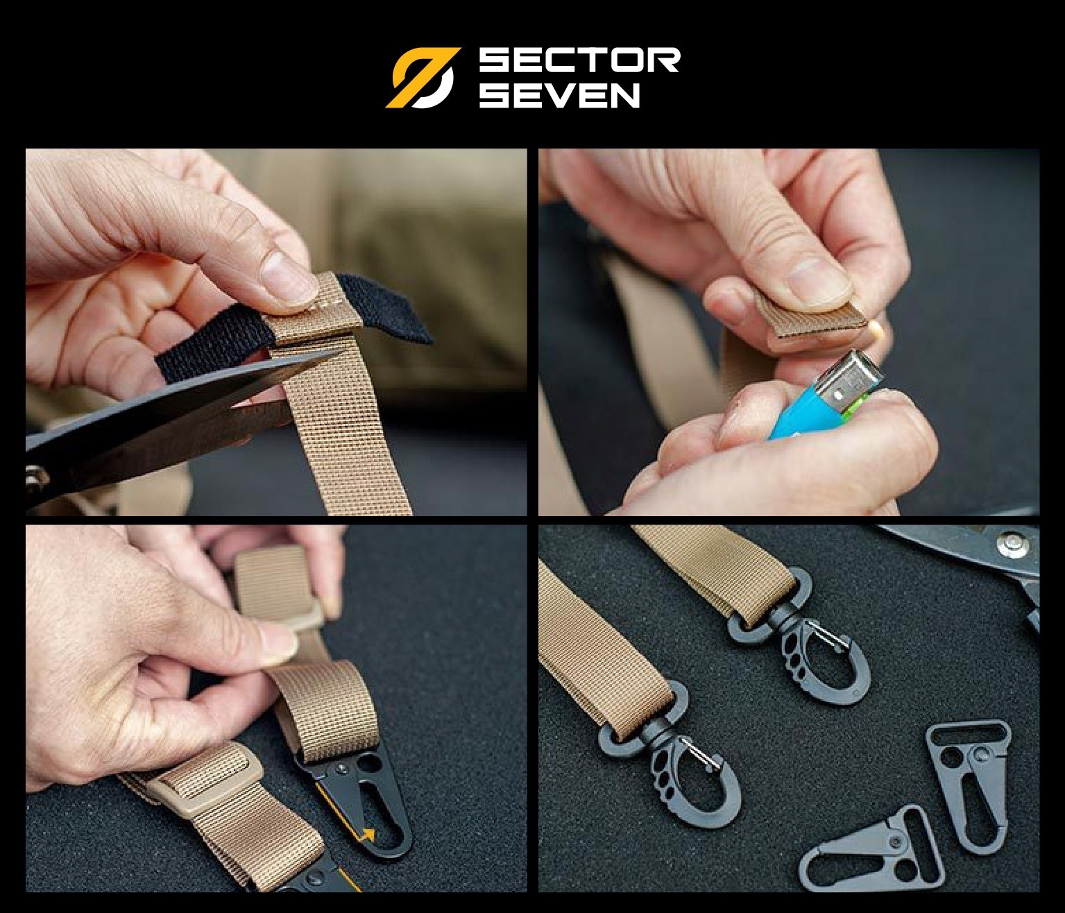 (trumpet) สินค้าเข้ามาแล้วค่ะ (red flag)สายสะพาย 2 จุด Sector Seven ( Sector Seven Two Point Sling ) 📌 ผลิตจากผ้า Cordura 1000D 📌 สาย 2 จุดแบบเอนกประสงค์ปรับใช้งานกับ M16, M4, ลูกกรด, ลูกซอง และอื่นๆ ได้ 📌 มี Quick Pull Adjust buck