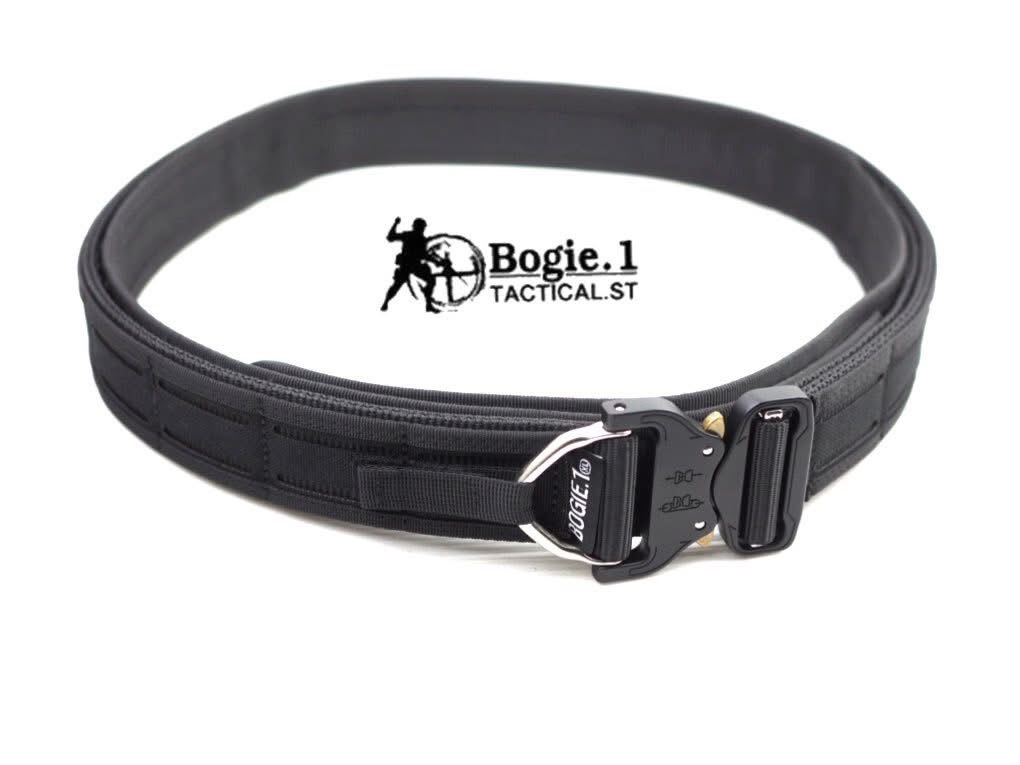 New.Tactical Belt BOGIE.1cobra: PD25 (Velcro-รอบเส้น) เข็มขัดทางยุทธวิธี แบบ 2 ชั้น แบรนด์ BOGIE.1cobra: PD25 ( 1.5”) เข็มขัดยุทธวิธี แข็งแรงเป็นพิเศษ ใช้หัวเข็มขัดแบบ cobra ของแท้ เป็นที่นิยมใช้ในเข็มขัดทางยุทธวิธีชั้นนำทั่วโลก สามารถทนแรงกระชาก การงัด ก