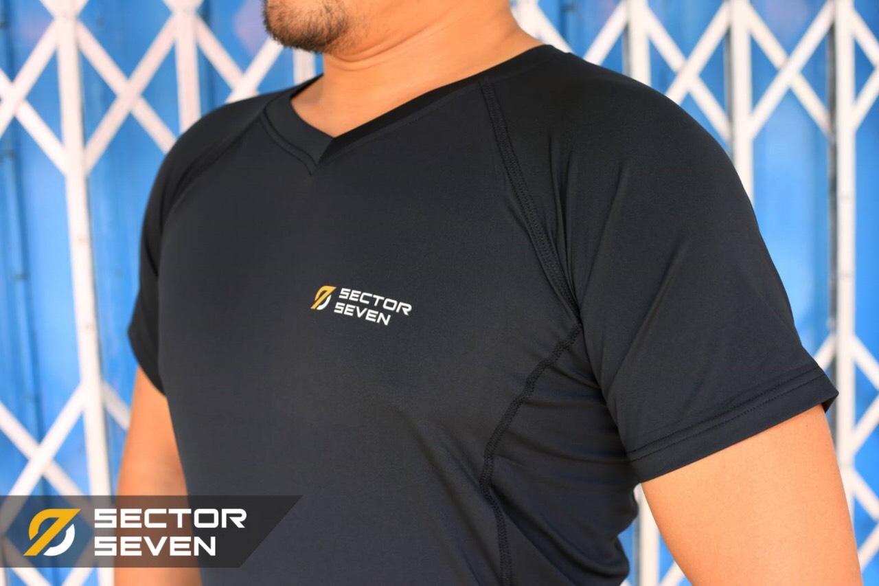 🔥ลูกค้าสามารถดูสินค้าทั้งหมดจาก แอด id Line:@bkkboy88 (ใส่ @ นำหน้าด้วยนะครับ) 🔥 ✅New.เสื้อยืดคอวี Sector Seven ผ้านาโน -เทคโนโลยี ผ้า top dry ผสม spandex -เนื้อผ้ายืดหยุ่น 4 ทิศทาง -เข้ารูป ใส่กระชับ คล่องตัว น้ำหนักเบา -ดูดซับเหงื