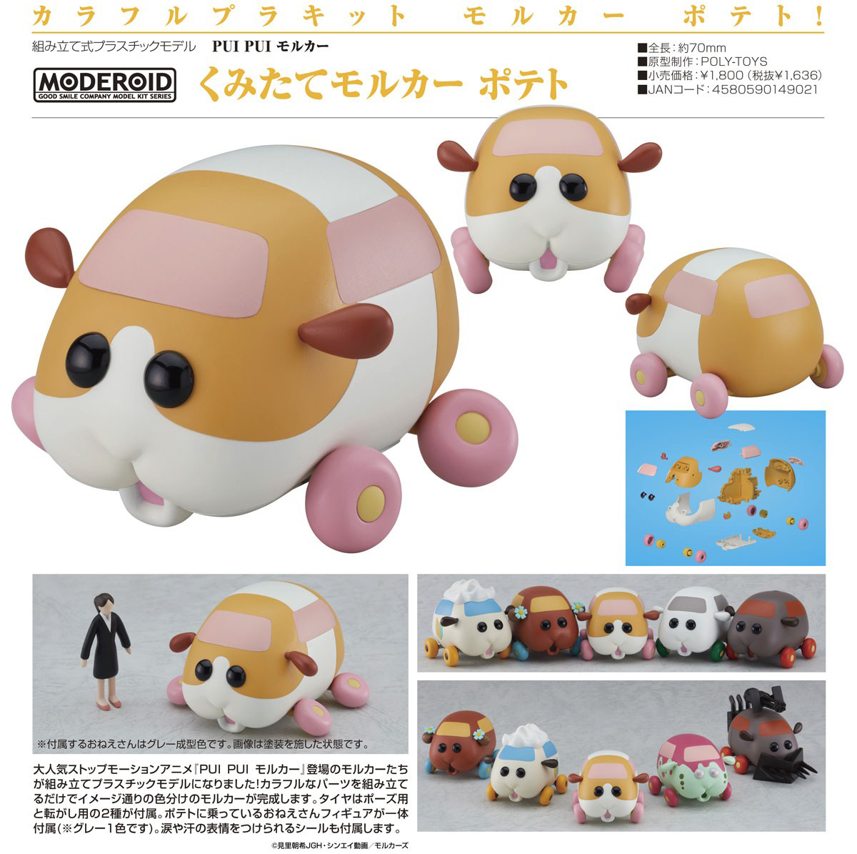 เปิดจอง : MODEROID Molcar Potato