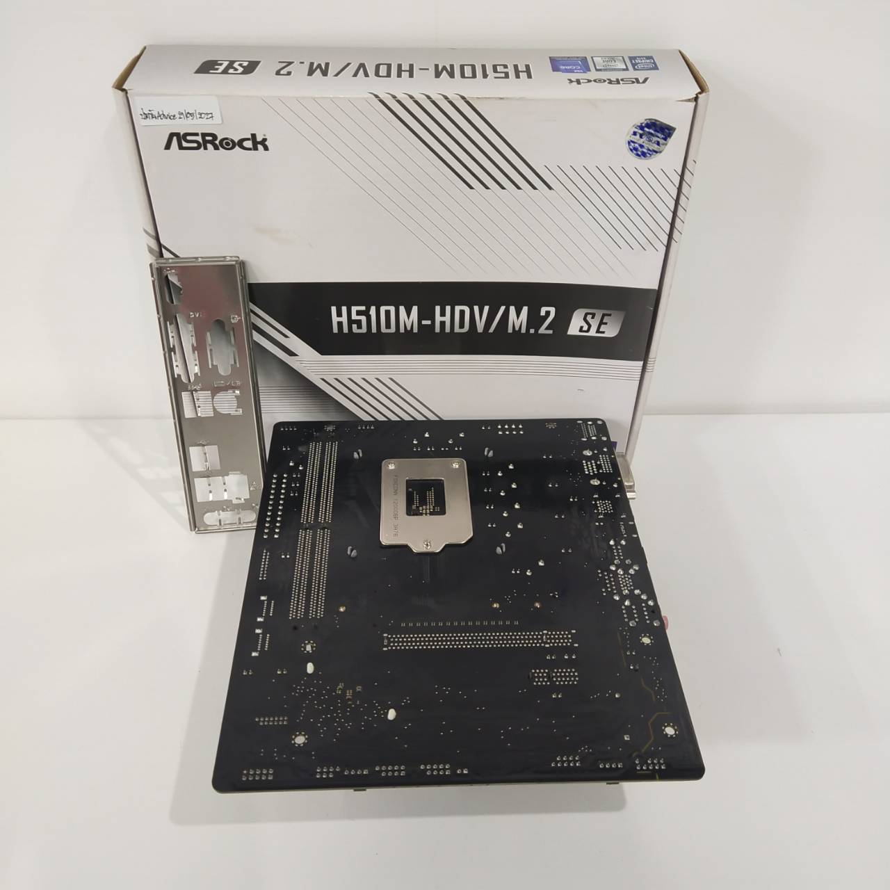 CPU + M/B CPU Core i3 - 10100 3.60Ghz M/B ASROCK H510M-HDV (1200) M/B ประกัน Advice 21/05/2027