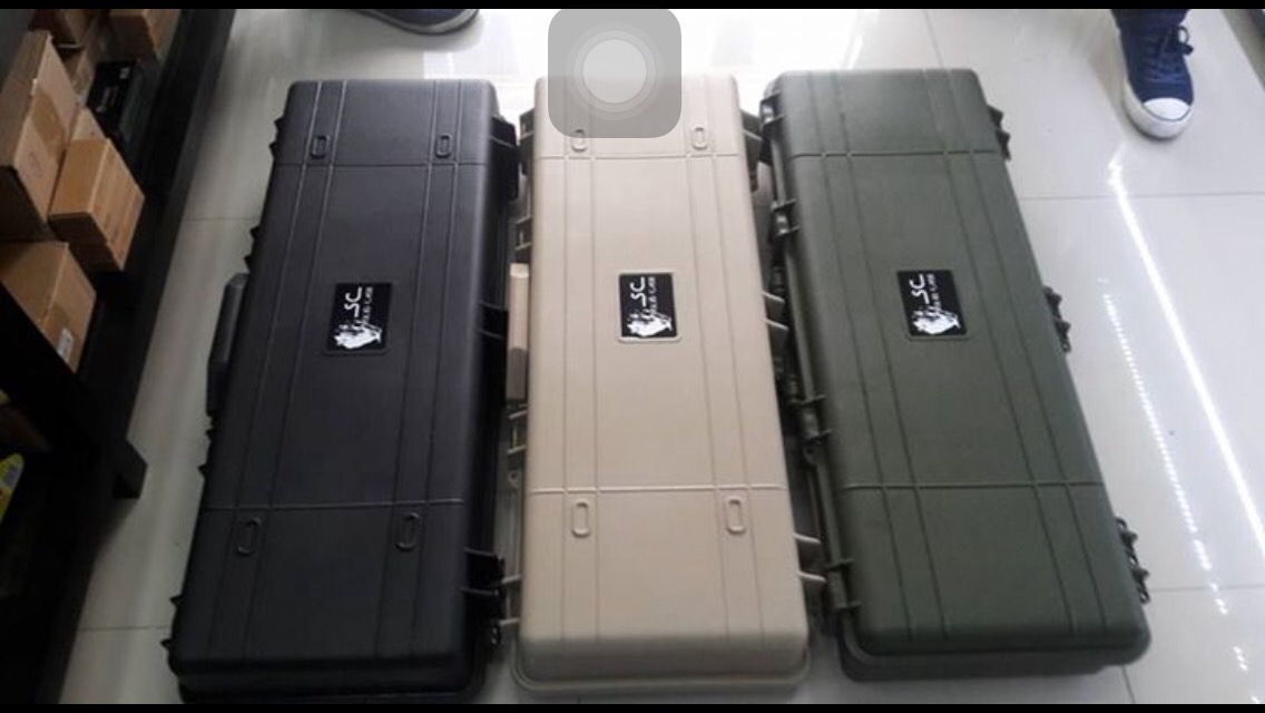 New.กล่องปืน 80 ซม ใส่ M4 / ปืนสั้น ราคาพิเศษ