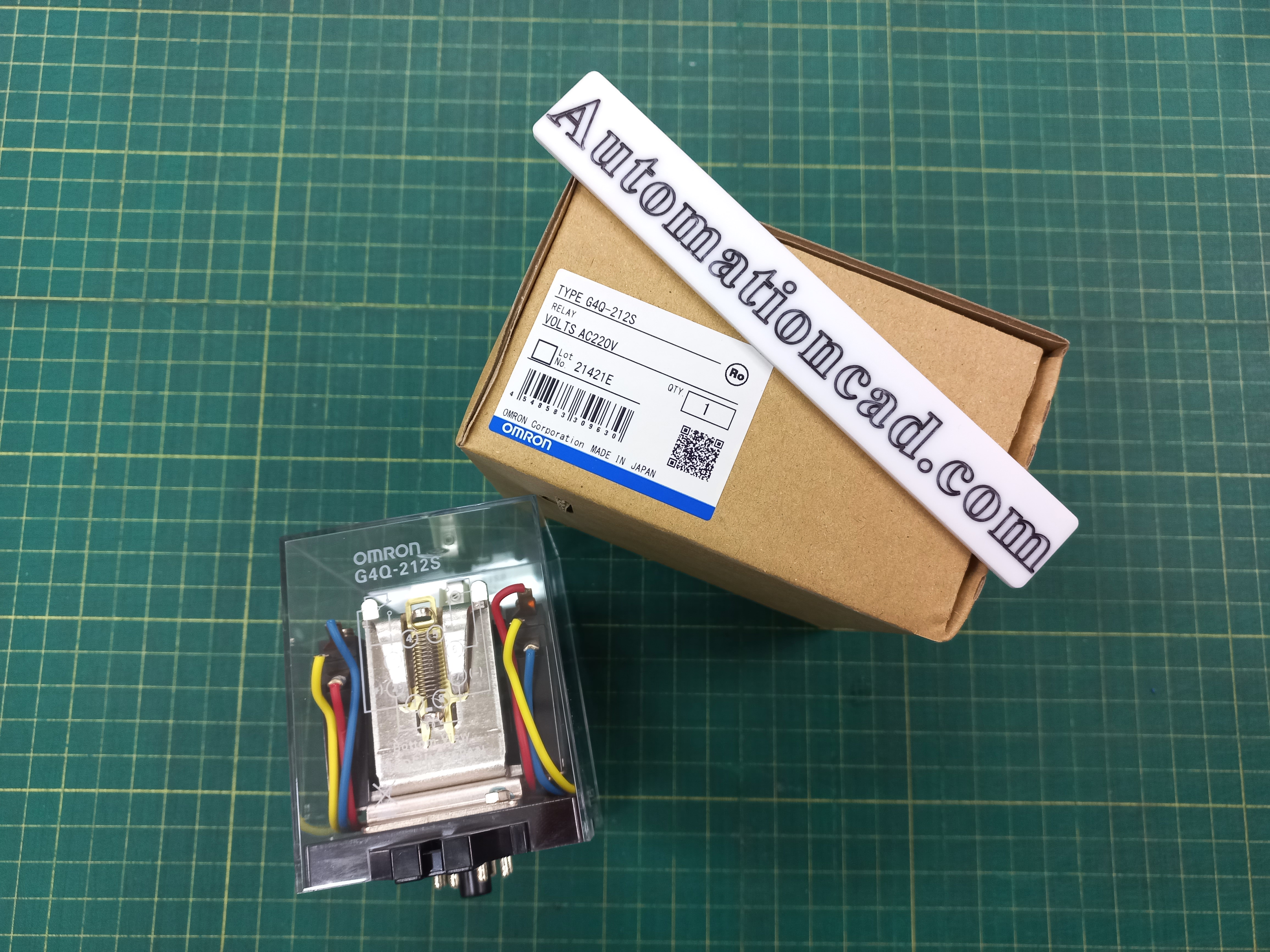 Relay OMRON G4Q-212S แรทเชทรีเลย์ 250VAC 5A