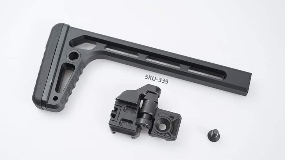 New.พานท้ายพับได้ M4