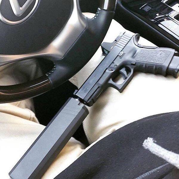 New.ที่เก็บเสียงปืนสั้น GLOCK