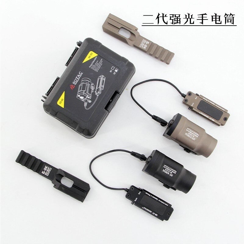 New.ไฟฉายติดปืน AK-SD (AK-SD TWPS LED Tactical Flash Light)