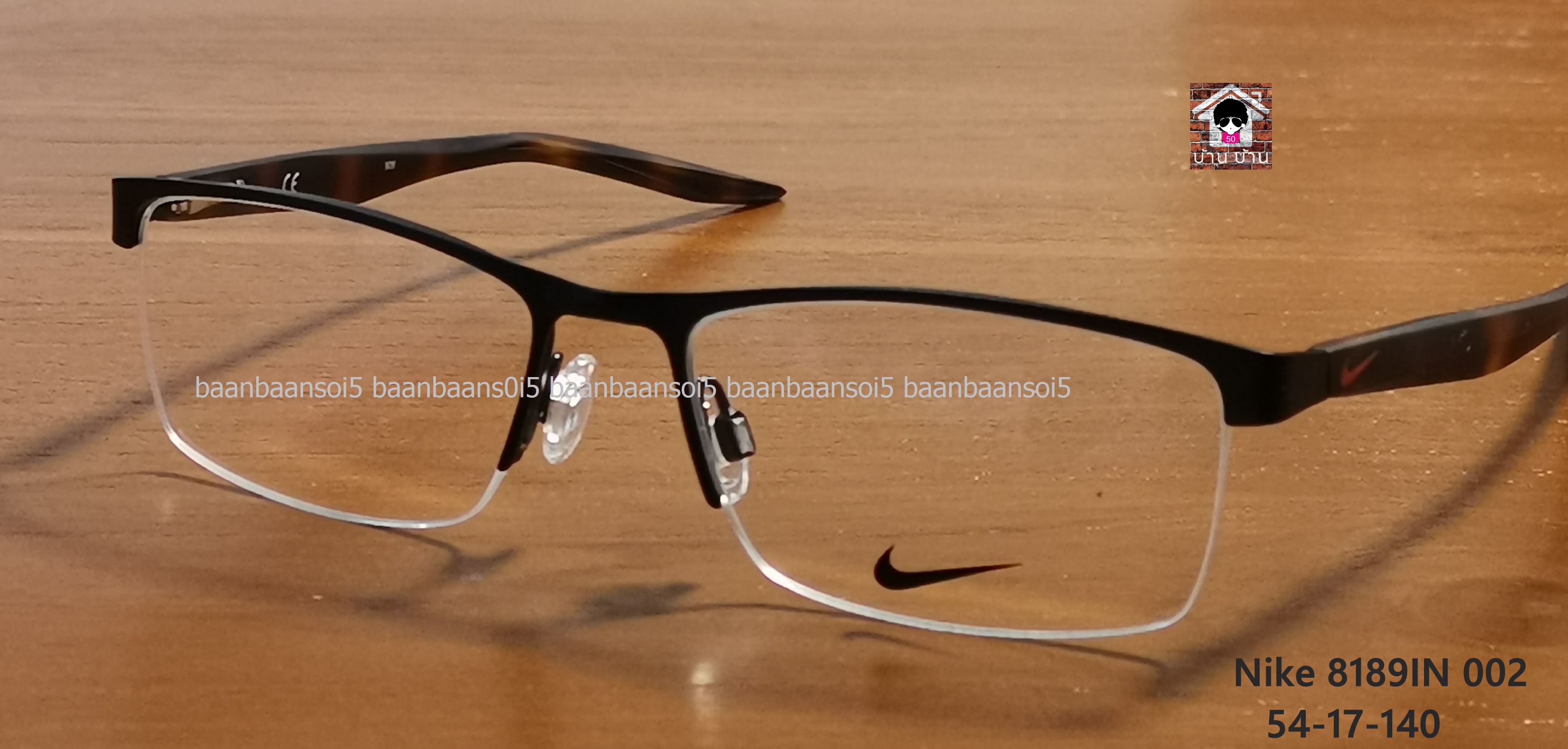 Nike 8189IN 002 โปรโมชั่น พร้อมเลนส์ มัลติโค๊ต HOYA 4,200 บาท